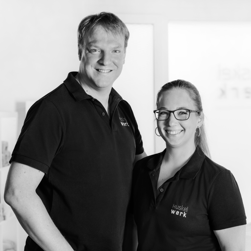 Geschäftsinhaber von Muskelwerk GmbH - Severin und Melanie Weber